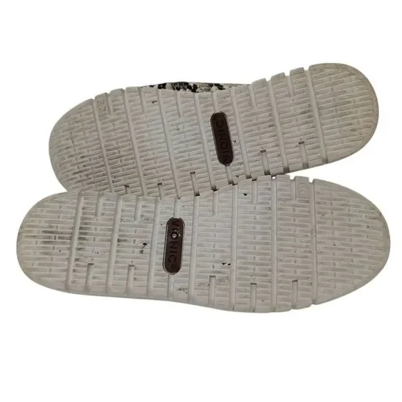 Vionic 8 Uptown Loafer Ivory Multi Snakeskin Career Casual Comfort Boating Women - Picture 9 of 10